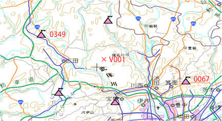 観測状況map